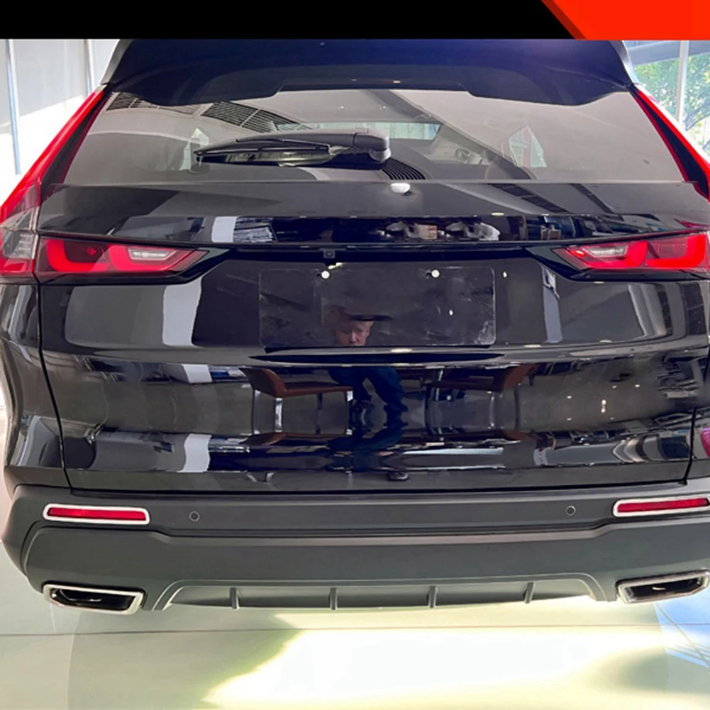 Auto zadné Svetlo Kryt Výbava Rám Abs Pokovovanie Dekorácie Vhodné pre Honda CR-V Roku 2023 Styling Príslušenstvo Obrázok 3
