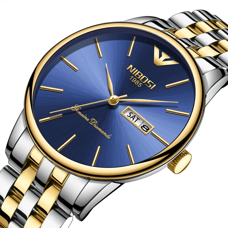 NIBOSI 2023 Nové Pánske Hodinky Top Značky Luxusné Quartz Hodinky pre Mužov Montre Homme Náramkové hodinky Vodotesné Hodiny Relogio Masculino Obrázok 0